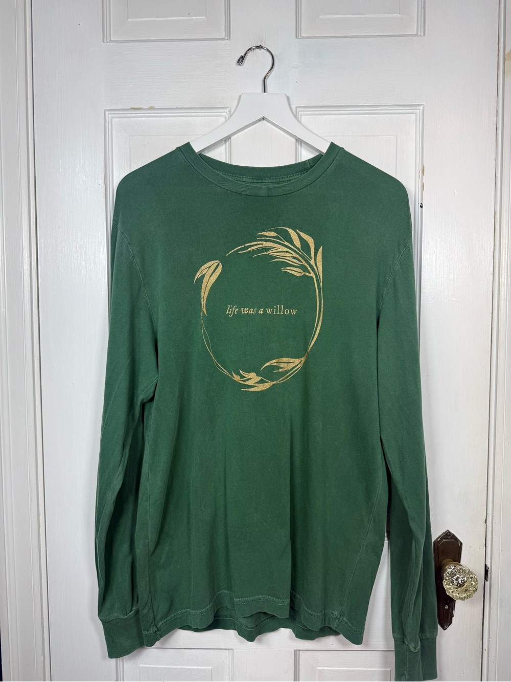 Taylor Swift Life Was a Willow Evermore Long Sleeve Shirt Sz M
